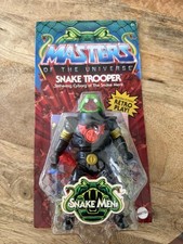 Masters Of The Universe Origins Snake Trooper Snake Men Black Figure Mattel New