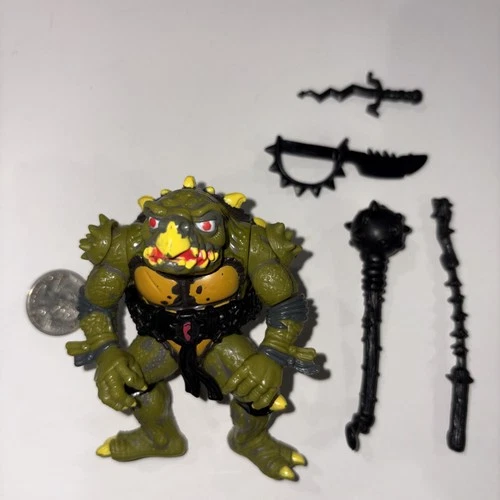 Vintage TMNT Ninja Turtles Figure Tokka 1991 Complete