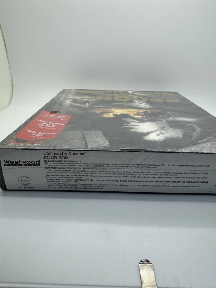 Command & Conquer PC Game - Sealed in Box - Classic Real-Time Strategy - Image 4 of 4