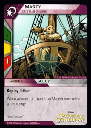 Marty - Dead Man's Chest - Pirates of the Caribbean TCG - Imagen 1 de 6