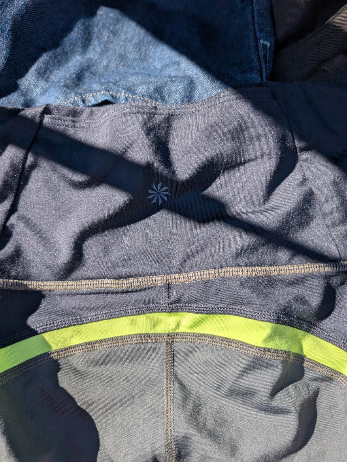 Athleta Women's Medium Gray Compression Athletic … - image 6