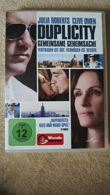 Duplicity DVD mit Julia Roberts Clive Owen Julia Roberts
