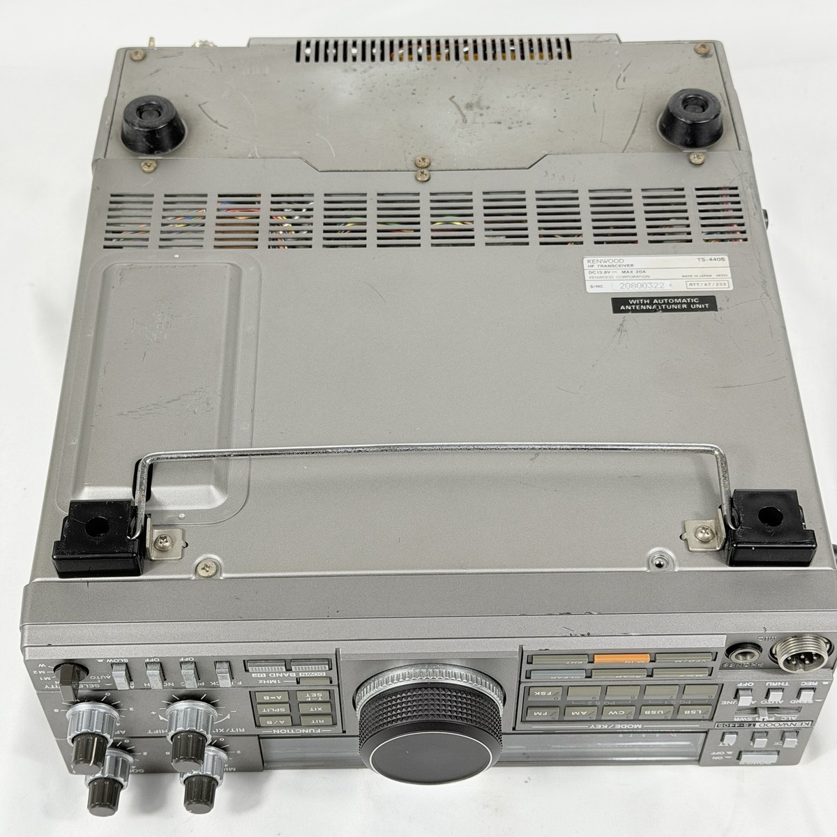 KENWOOD TS-440S 100W HF Ham Radio Transceiver Antenna Tuner Used
