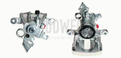 BUDWEG CALIPER 343663 Bremssattel für CITROËN,FIAT,LANCIA,PEUGEOT