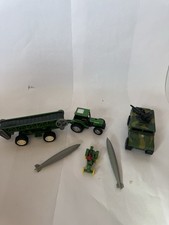 Mixed Toy Lot   Tractors, Army Vehicle, Farm Toys   As Is