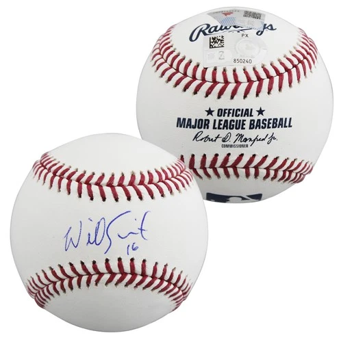 Dodgers Will Smith Authentic Signed Manfred OML Baseball Autographed Fanatics