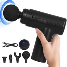 Pistola De Masaje Masajeador Muscular Electrico Tejido Profundo Cuello Espalda