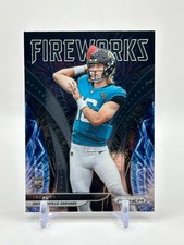 2021 Panini Prizm Trevor Lawrence RC Rookie Fireworks #F-21 Jaguars
