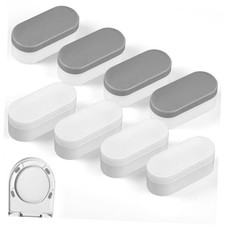 Toilet Seat Bumpers for Bidet, 8Pcs Universal Toilet Bumpers with Strong