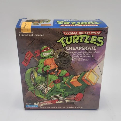 Teenage Mutant Ninja Turtles Cheapskate BOX ONLY vintage toy