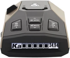 Cobra RAD 450 Laser Radar Detector: Long Range, False Alert Filter, Voice Alert 