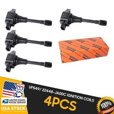 4PCS high Quality Ignition Coils UF549/22448-JA00C Brand new Replacement part