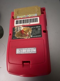 Nintendo Game Boy Color Console with Pok&eacute;mon Gold, Pac-Man, Mario, LEGO Games