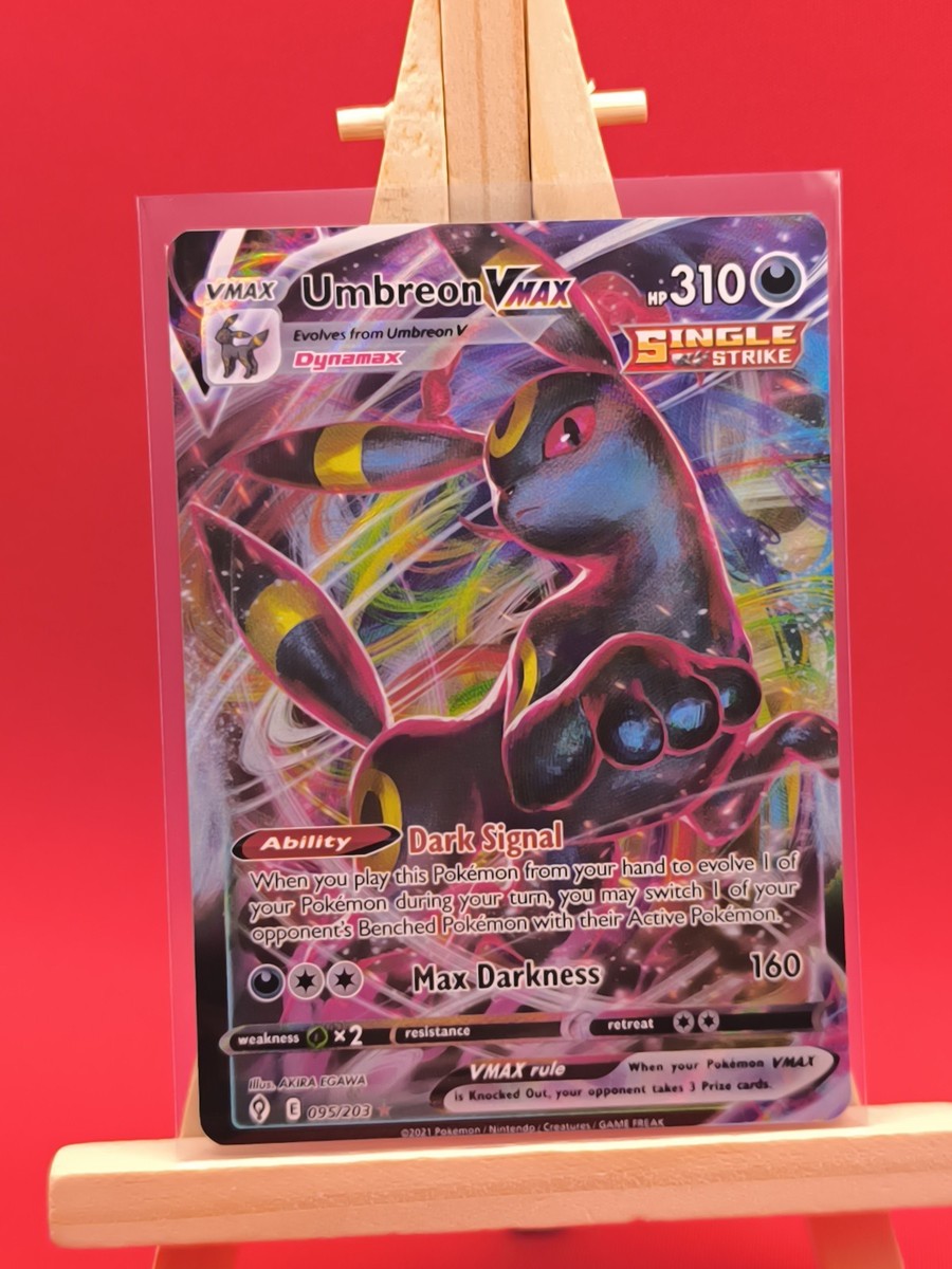 Umbreon VMAX 095/203 Evolving Skies Ultra Rare Holo Pokemon Umbreon VMAX 095/203 Evolving Skies Ultra Rare Holo Pokemon