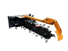 Wolverine 48" Skid Steer  Loader Trencher 8" width Bobcat Kubota CAT & More