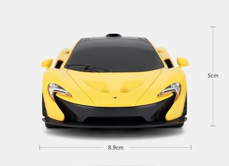 Rastar Auto Radiocomandata Mclaren P1 In Scala 1:24 - Giallo - 75200 - Immagine 3 di 3