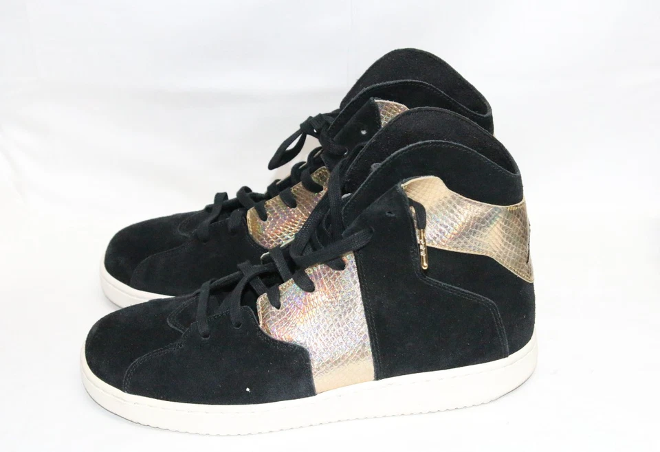 Nike Jordan Westbrook 0.2 E Para Hombres EE. UU. Talla 11.5 Negro y Dorado Metálico 921145-032 Foto 2 de 4