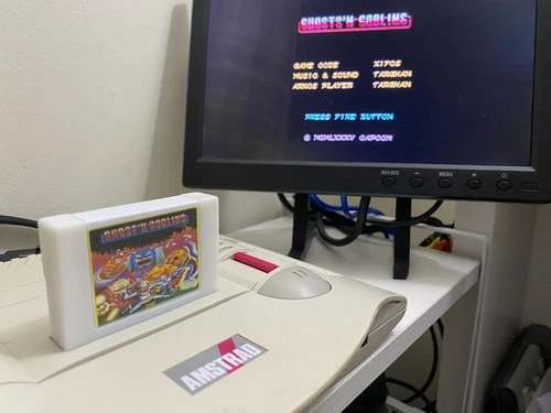 Ghost N Goblins - Xifos - Custom Cartridge Amstrad CPC 6128 646 plus GX4000