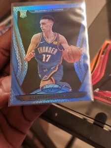 Aleksej Pokusevski RC 2020-21 Panini Certified Mirror Blue #184 Thunder Rookie