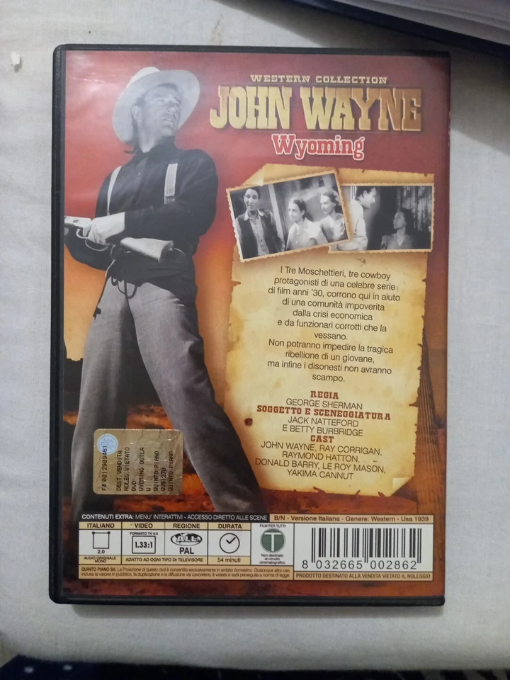 DVD Western collection wyoming editoriale ita  - Immagine 2 di 2