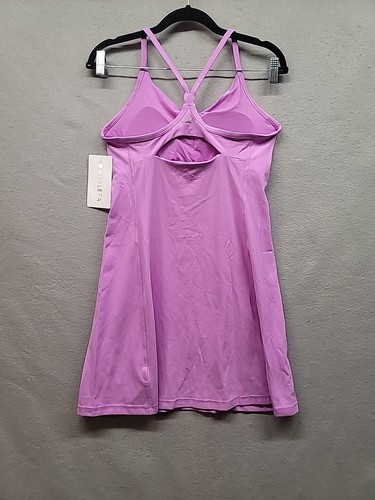 Athleta Orchid Purple Vital Semi Fitted Dress Women’s Size Medium New - Picture 8 of 11