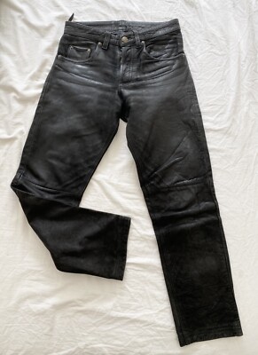 Vintage John F. Gee Black Leather Trousers