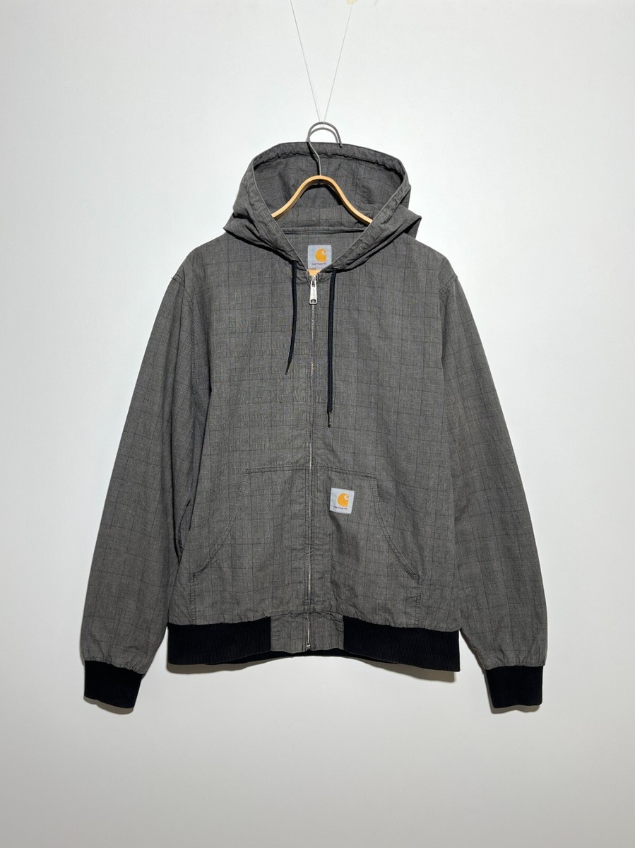 Carhartt Plaid Gray Active Jacket Size XL | eBay