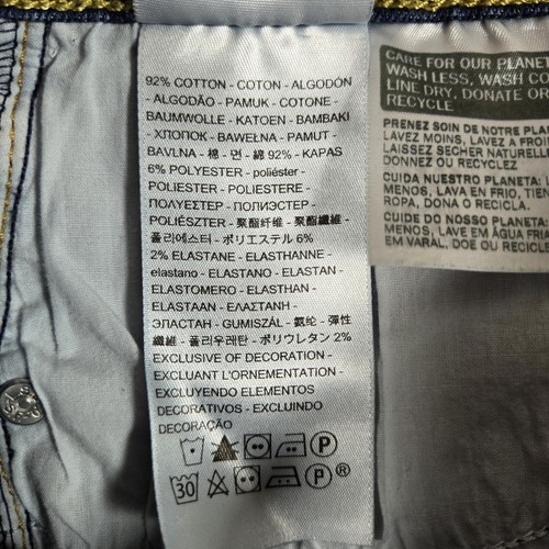 Levis Jeans Women 27x29.5 Blue 721 High Rise Skinny Medium Wash Stretch Ripped - Picture 15 of 16