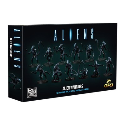 Gale Force Nine GF9ALI18 Alien Warriors (2023), Small, Schwarz