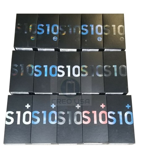 Galaxy S10 S10+ S10e Caja Cajas Vacías Originales con Manual al | eBay