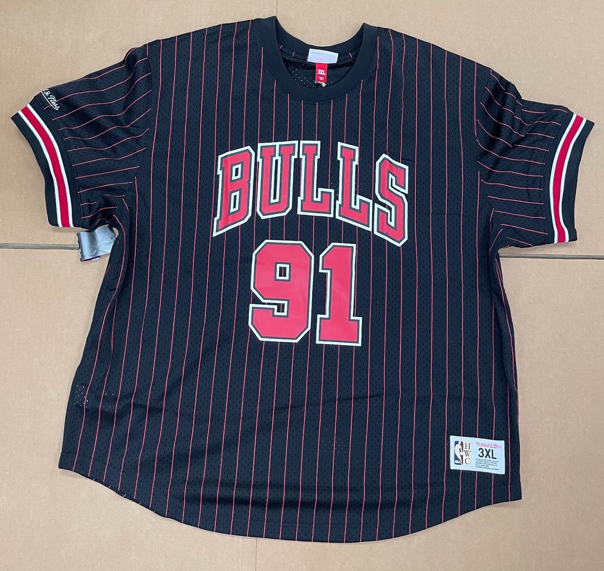XL Mitchell＆Ness NBA JERSEY BULLS RODMAN Chicago Bulls Mitchell & Ness Dennis Rodman 1997-98 Jersey