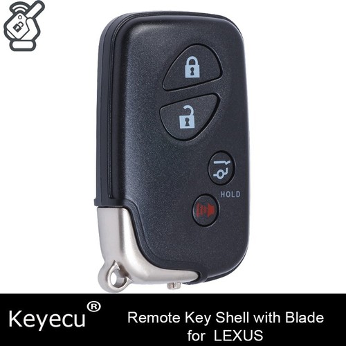 For Lexus GX460 LX570 RX350 RX450H 4 Buttons Smart Remote Key Shell ...