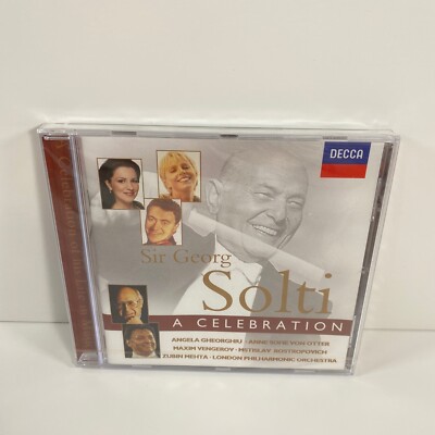 Sir Georg Solti: A Celebration, London Philharmonic Orchestra (1998) CD New