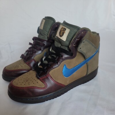 Size 7.5 - Nike Dunk Premium High Green