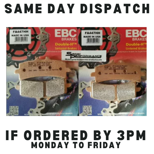 EBC Sintered FRONT Disc Brake Pads Fits SUZUKI GSXR750 (2011 to 2024) - Image 56
