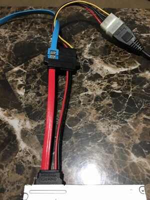 StarTech.com 6in Slimline SATA to SATA Adapter with Power - Slim SATA (F) to SAT