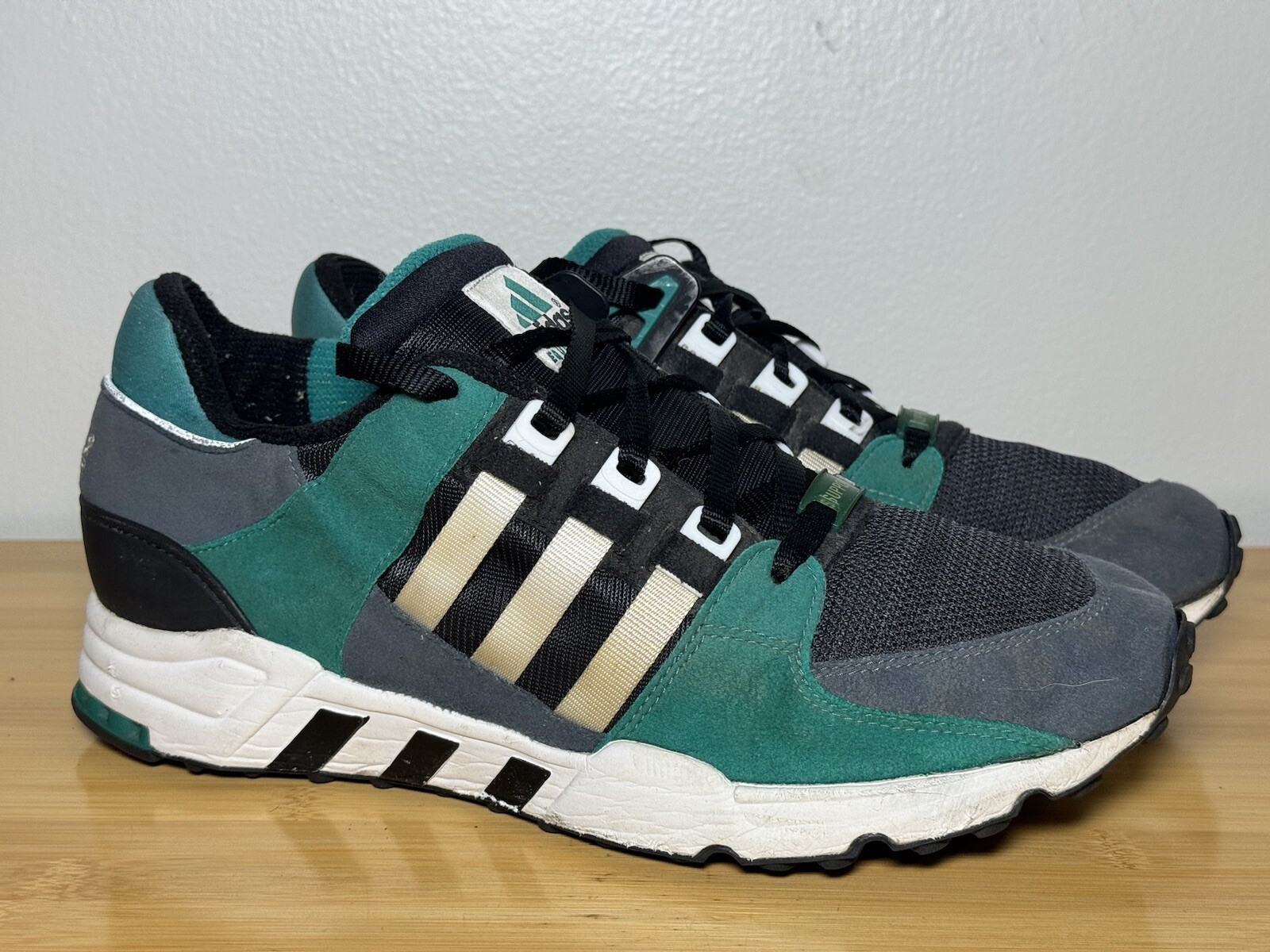 Size 11 - Adidas Equipment Running Support Black M25106