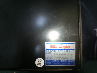 Sanyo Denki BL Super 27BA015FXT19 Servo Amplifier,used,Jp+93443 | eBay