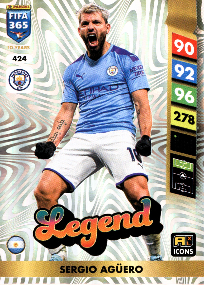 PANINI FIFA 365 2025 THE BEST LEGEND Messi Ronaldo Iniesta