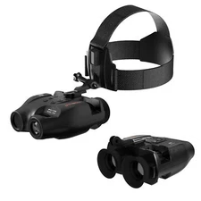Night Vision Goggles FHD Digital IR Head Mounted Hunting Rechargeable Binoculars