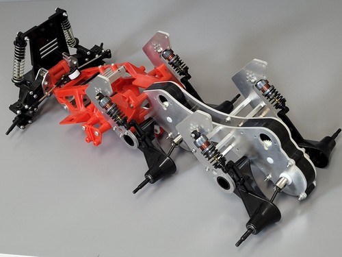 Custom Aluminum Dual Gear Box Frame Bracket Tamiya R/C Blackfoot Monster Beetle - Picture 10 of 10