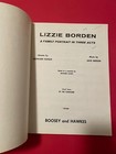 LIZZIE BORDEN (Opera) - Jack Beeson - Vocal Score — photo 2