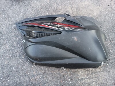 11 12 13 14 15 16 Yamaha Apex XTX Hood Side Panel Red Black  Left