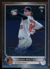 Spenser Watkins Rookie Card 2022 Topps Chrome Rookie Autographs #RASW 