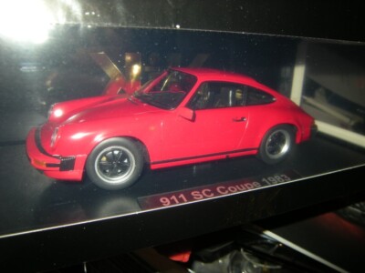 1:18 KK-Scale Porsche 911 SC Coupe G-Modell 1983 red/rot in OVP