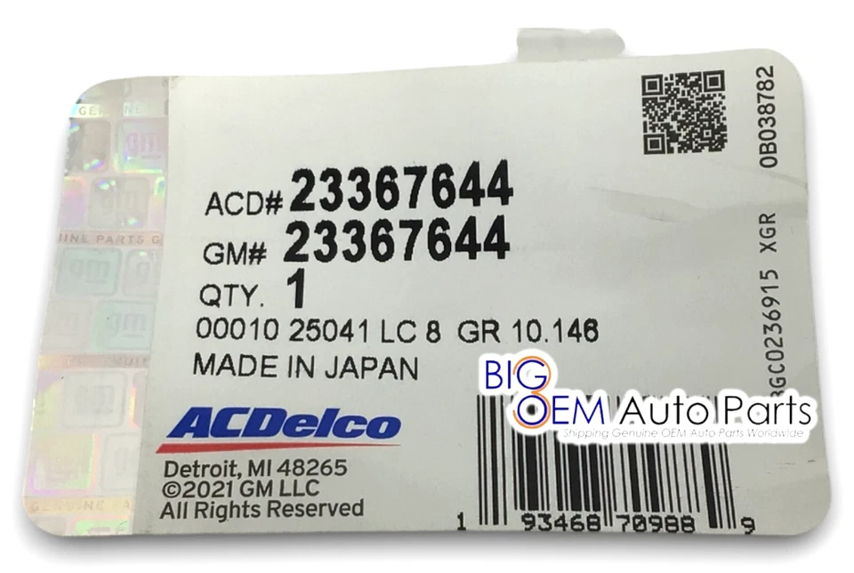 11-13 Chevrolet Impala 14-16 Limited Driver Limpiaparabrisas OEM 23366232 Foto 4 de 4