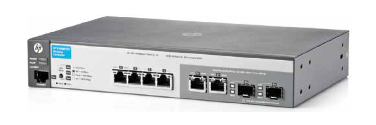 動作未HP MSM 720 WirelessController J9693A HP MSM720 Controller Series w/20 Lic J9693A - De