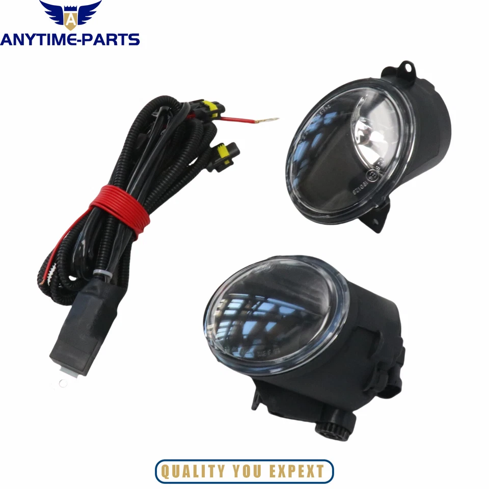 Par de faros antiniebla con bombillas + arnés de cableado para Volkswagen Beetle 2006-2010 Foto 4 de 4