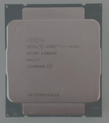 Intel Core i7-5930 k - 6 x 3,50 GHz / LGA 2011 / 15MB / Prozessor
