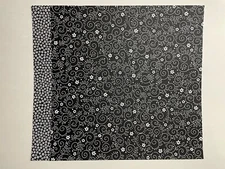 DOODLEBUG "BLACK AND WHITE" COLLECTION 12X12 SS PAPERS